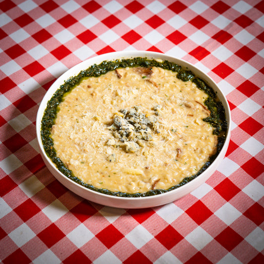 Porcini e Gorgonzola Risotto