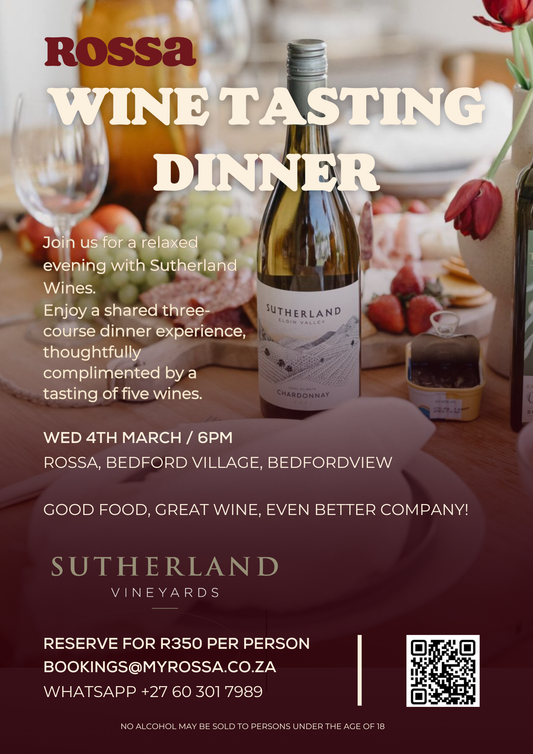 WINE TASTING DINNER