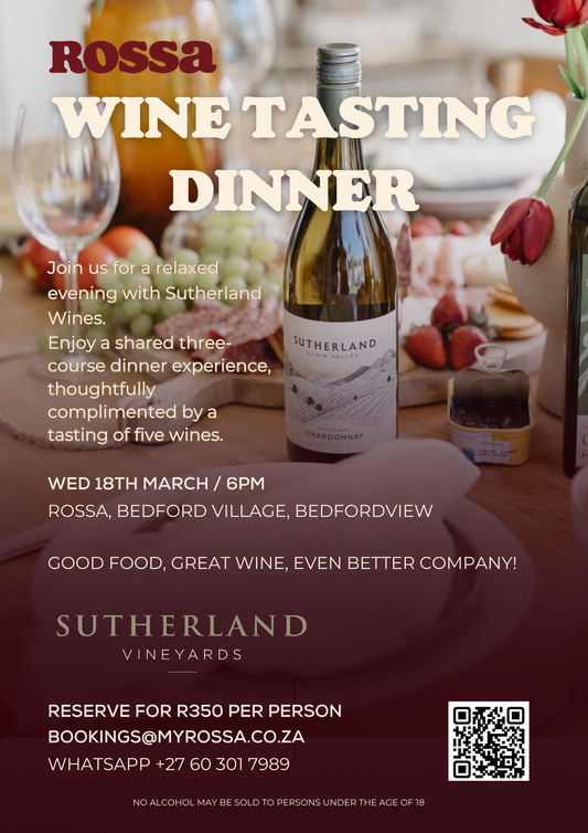 WINE TASTING DINNER